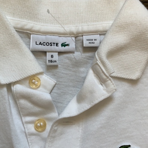 Burberry shirt and Lacoste shirt - Picture 2 of 4